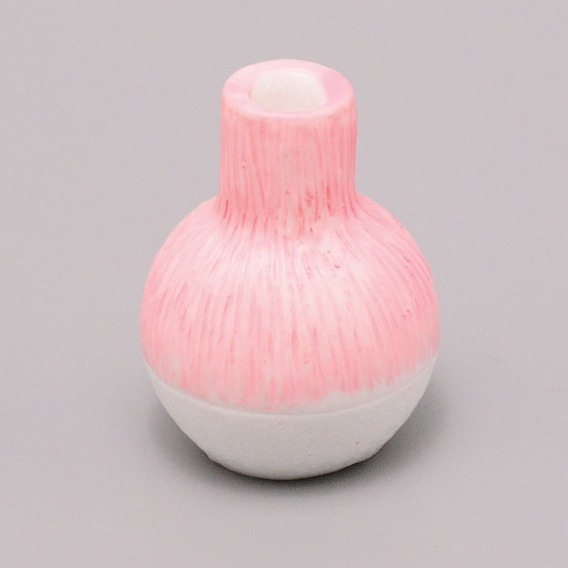 Ваза из смолы миниатюрные украшения для цветочных горшков, Аксессуары для микроландшафтного сада для кукольного домика, притворяющиеся опорными украшениями