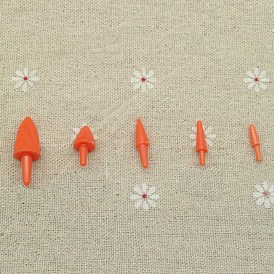 Пластиковые новогодние носы снеговиков, аксессуары для изготовления мягких игрушек своими руками