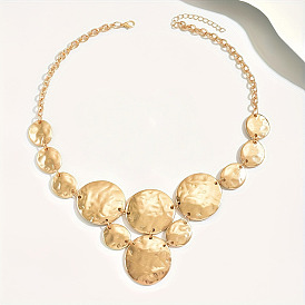 Ожерелья-нагрудники из сплава монет для женщин