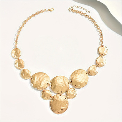 Ожерелья-нагрудники из сплава монет для женщин