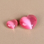 Cat Eye Display Decoration, No Hole Heart Beads for Home Decoration