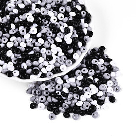 Непрозрачные акриловые бусины, слеза