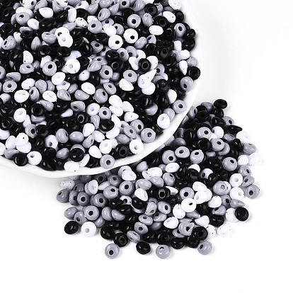 Непрозрачные акриловые бусины, слеза