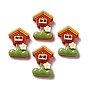 Opaque Resin Cabochons, Mailbox
