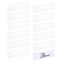 Rectangle Acrylic Price Tag Sign Label Holder, Retail Supplies