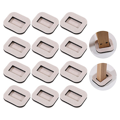 Войлочные противоскользящие коврики для офисных кресел, прямоугольные