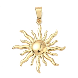 304 подвески из нержавеющей стали, очарование солнца, ионное покрытие (ip), долговечный