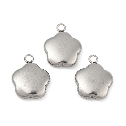 304 подвески из нержавеющей стали, цветок