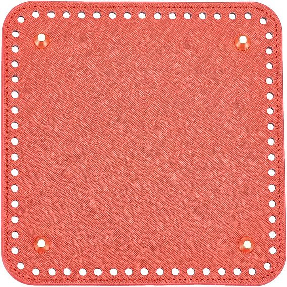 Дно сумки из искусственной кожи, для вязания сумки, женские сумки ручной работы поделки аксессуары