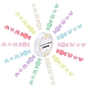 DIY Stretch Bracelets Making Kits, Including Polystyrene Plastic Beads and Elastic Crystal Thread