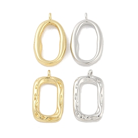 Стойки обшивки латунные подвески, долговечный, без свинца и без кадмия, овал/прямоугольник