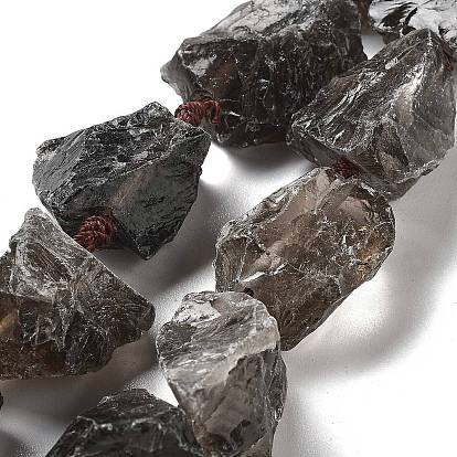 Сырой грубый природный дымчатый кварц, самородки