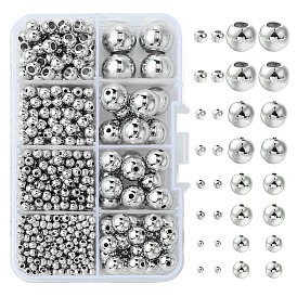 8 стили пластиковые бусины ccb, для изготовления ювелирных изделий DIY, круглые