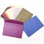 Цветные пустые конверты из крафт-бумаги, прямоугольные