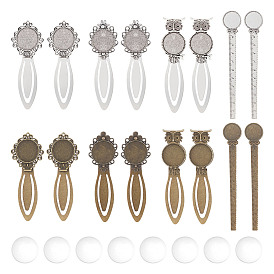 Набор для изготовления закладок из сплава с пустым куполом, без кадмия и без свинца