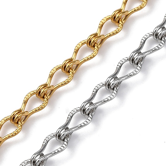 304 Цепи из нержавеющей стали с каплевидными звеньями, ионное покрытие (ip), несварные, с катушкой