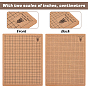 Knitting Tools, including 1Pc Cork Crochet Blocking Board and 50Pcs Iron T Pins