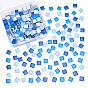 Glass Cabochons, Mosaic Base, Square