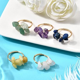 Женские кольца на палец из натуральных драгоценных камней