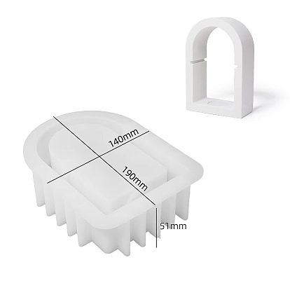 Силиконовые формы для свечей своими руками, для изготовления ароматических свечей, арка