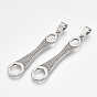 304 Stainless Steel Big Pendants, Wrench Shape