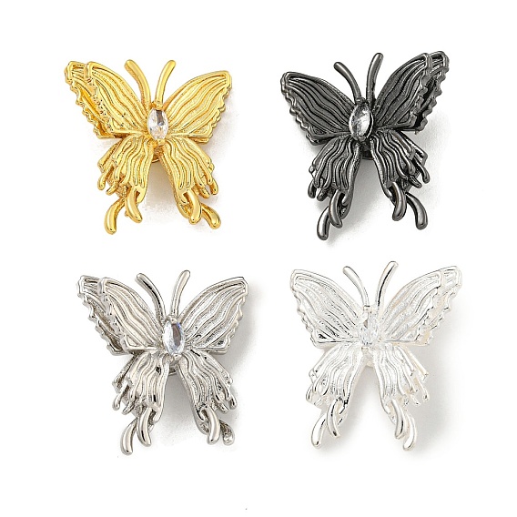 Латунные шарики циркония кубической, долговечный, без свинца и без кадмия, бабочка