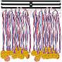 2 Sets 2 Colors Rectangle Iron Medal Holder, Medals Display Hanger Rack, Medal Holder Frame