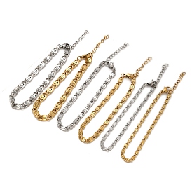 304 цепи браслеты из нержавеющей стали lumachina