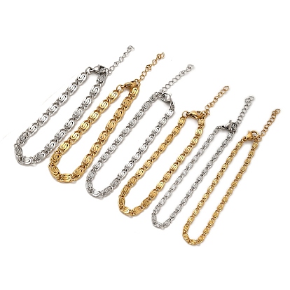 304 цепи браслеты из нержавеющей стали lumachina