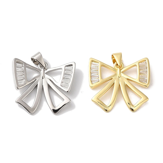 Стойка металлическая латунная микропрофилированная кубическая циркония подвески, долговечный, без свинца и без кадмия, бантом