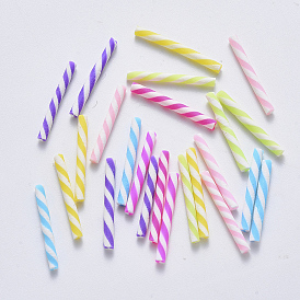 Бусины из полимерной глины , нет отверстий / незавершенного, шоколадная конфета, на Рождество