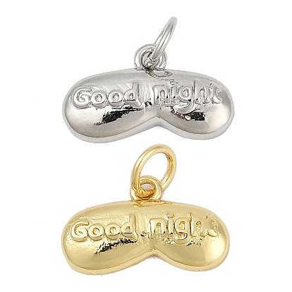 Латунь прелести, спокойной ночи маска, с целью перехода в кольце, без кадмия и без свинца, стойки покрытие, долговечный