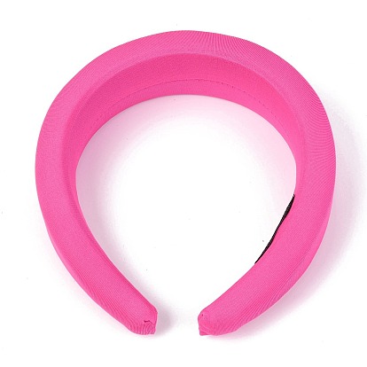 Толстые ленты для волос из полиэфирной губки, для женщин ободок аксессуары для волос