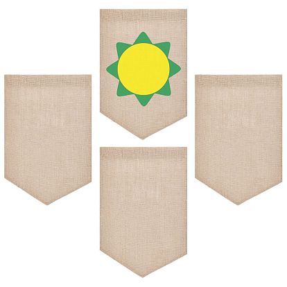 Drapeau de jardin Gorgecraft, pour les décorations de bureau de jardin à la maison, forme de bouclier
