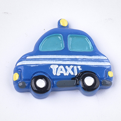 Cabuchones de resina, taxi