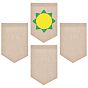 Gorgecraft Garden Flag, for Home Garden Yard Office Decorations, Shield Shape
