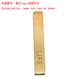 Placage ionique (ip) 304 pendentifs en acier inoxydable, rectangle/barre avec mot vie