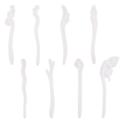 Шпилька сделай сам силиконовые формы, формы для литья смолы, для уф-смолы, изготовление ювелирных изделий из эпоксидной смолы, заколки для волос