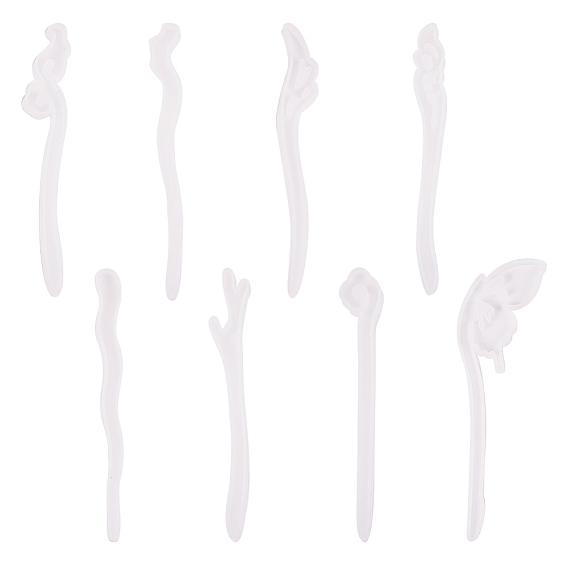 Шпилька сделай сам силиконовые формы, формы для литья смолы, для уф-смолы, изготовление ювелирных изделий из эпоксидной смолы, заколки для волос