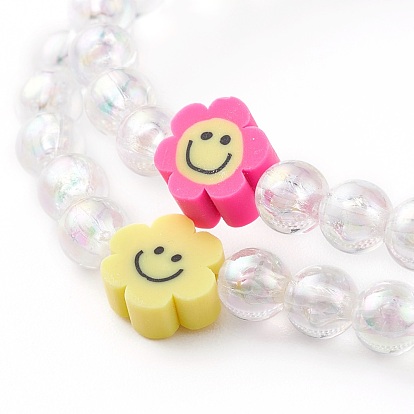 Smiley Strawberry Beads