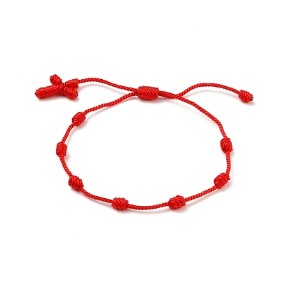 Adjustable Nylon Threads Braided Anklets