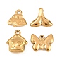 304 подвески из нержавеющей стали, золотые