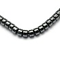 Column Non-magnetic Synthetic Hematite Beads Strands, Grade AA