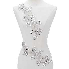 Кружево вышивка шитье волокно, аксессуары для одежды diy, цветок