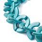 Synthetic Turquoise Beads Strands, Dyed, Arch