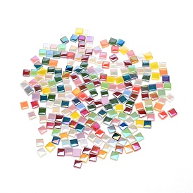 Glas cabochons, für DIY-Projekte, Viereck