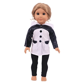 Кукла в плаще, подходит для американских 18 дюймовых кукол