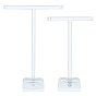 T bar organischem Glas Ohrring Display-Ständer, t Bar mit zwei Löchern
