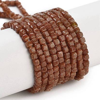 Синтетические голдстоуновские бисер пряди, граненый стол, вырезанный куб