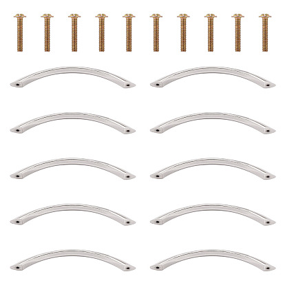 Ручки ящика сплава цинка, с винтами, для дома, кабинет, шкаф и комод